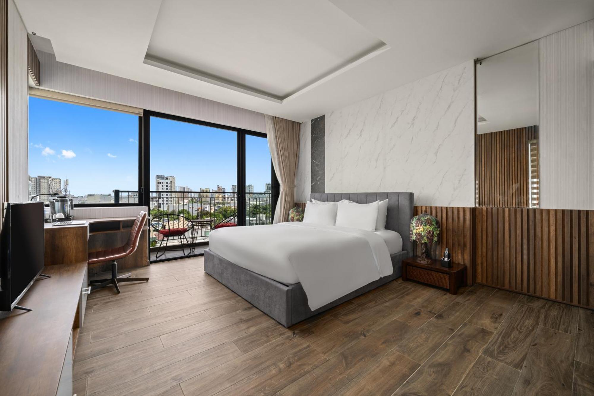 Luat Anh 88 Hotel & Apartment Danang Exterior photo